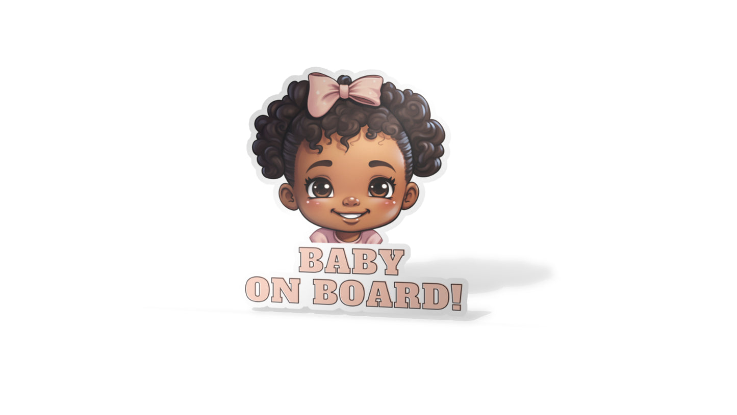 Baby On Board Car Stickers by Insane Grape (Baby On Board 1)