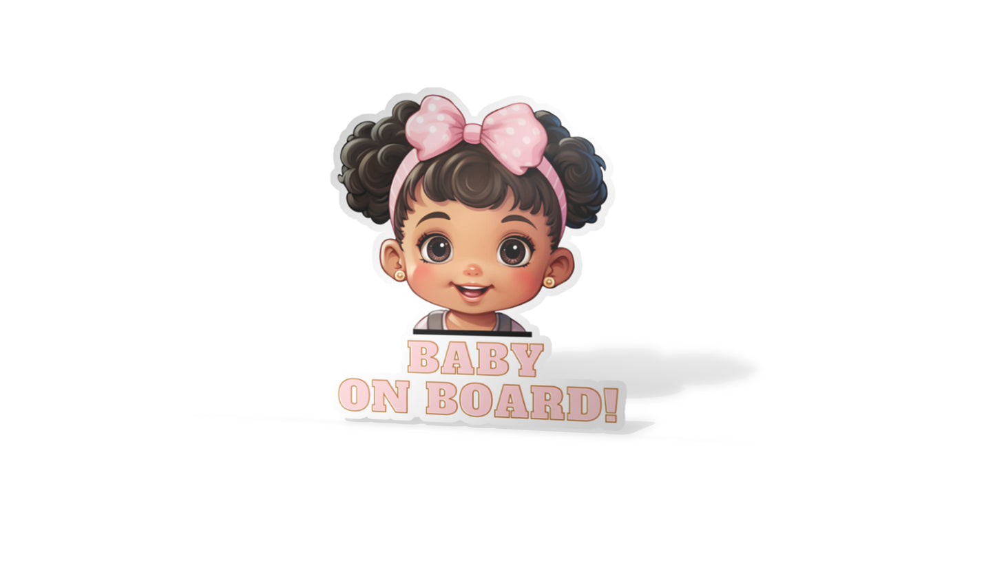Baby On Board Car Stickers by Insane Grape (Baby On Board 2)