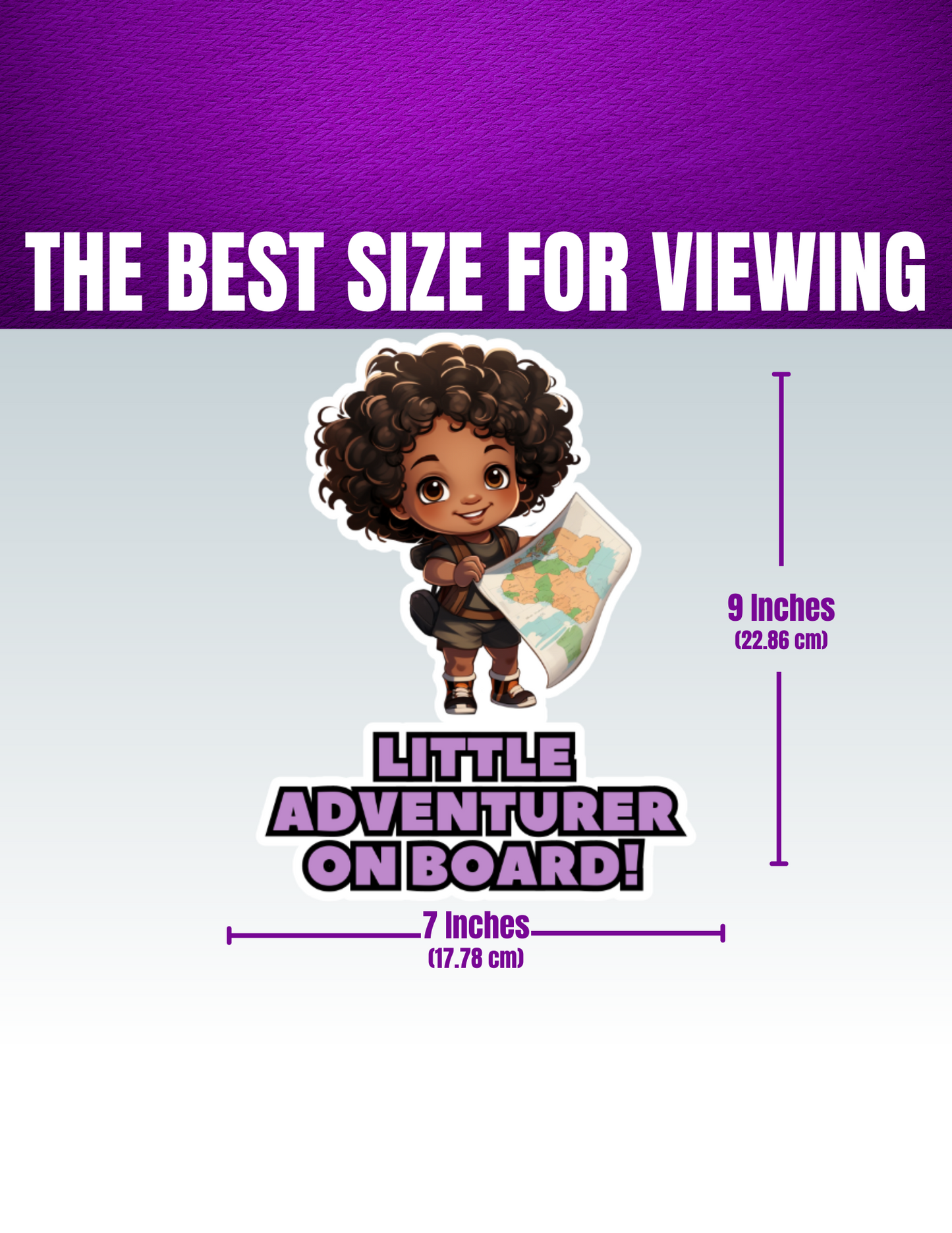 Baby On Board Car Stickers by Insane Grape (Little Adventurer 1)