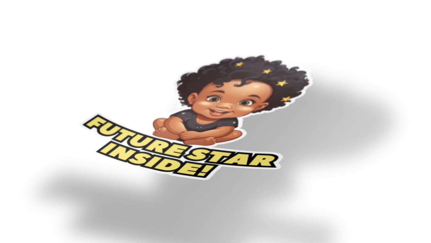 Baby On Board Car Stickers by Insane Grape (Future Star 1)