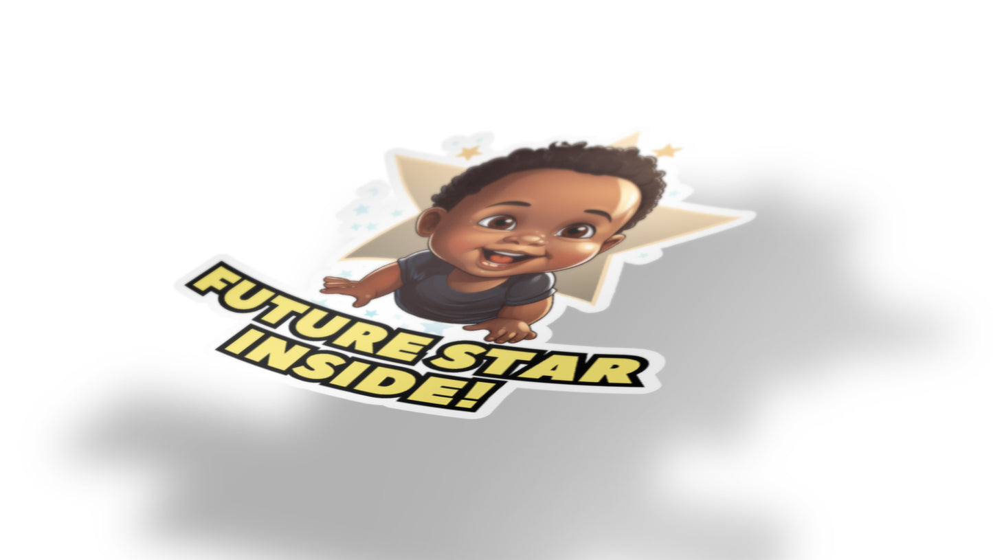 Baby On Board Car Stickers by Insane Grape (Future Star 3)