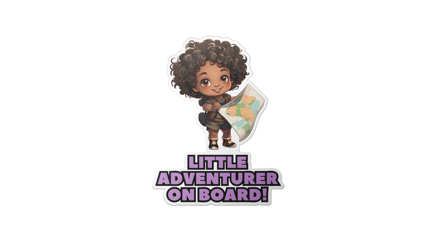 Baby On Board Car Stickers by Insane Grape (Little Adventurer 1)
